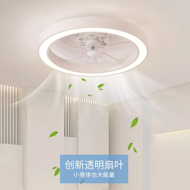 Modern LED Fan Light Remote Control Timed Electric Fan Bedroom, Living Room Decoration, Home Decoration LED Ceiling Fan Light