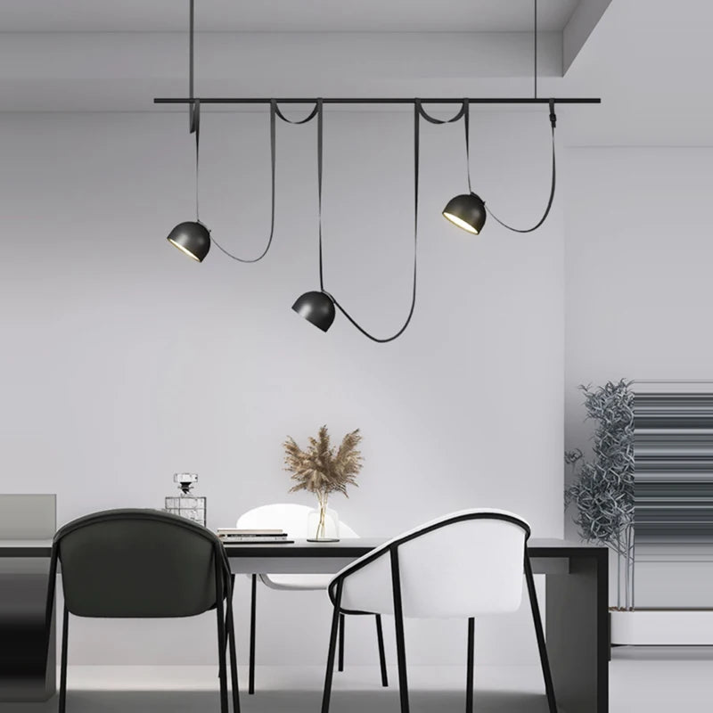 lustre artistique dimmable pour décoration intérieure moderne