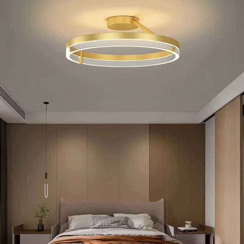 lustre led moderne pour décoration intérieure luminaire plafond