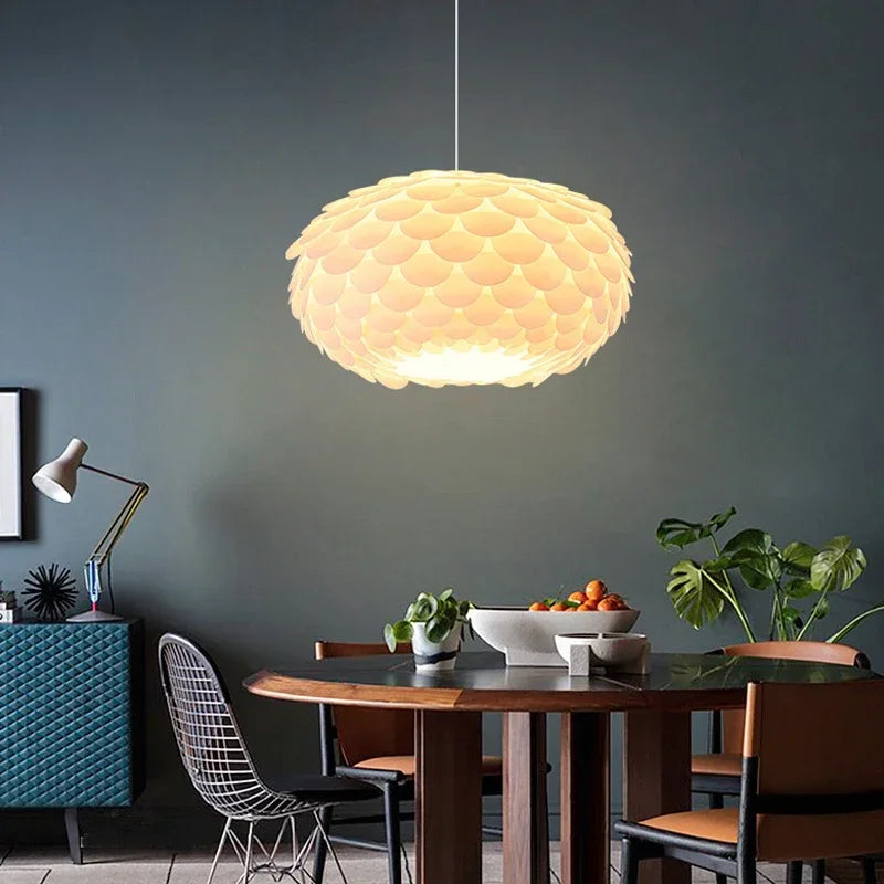 lustre moderne à LED pour décoration intérieure élégante