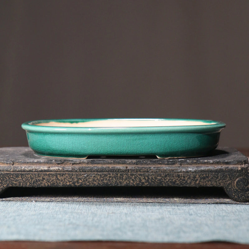 pot de fleurs rond en sable pour bonsaï rétro et succulentes