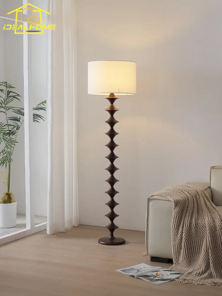 lampadaire médiéval rétro en forme de gourde décoratif avec lumière led