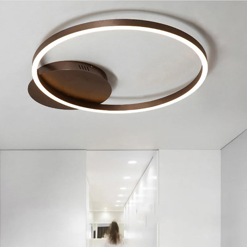 plafonnier led design nordique moderne luminaire décoratif 	 modèle