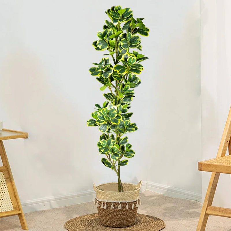 arbre artificiel ficus en plastique pour décoration extérieure