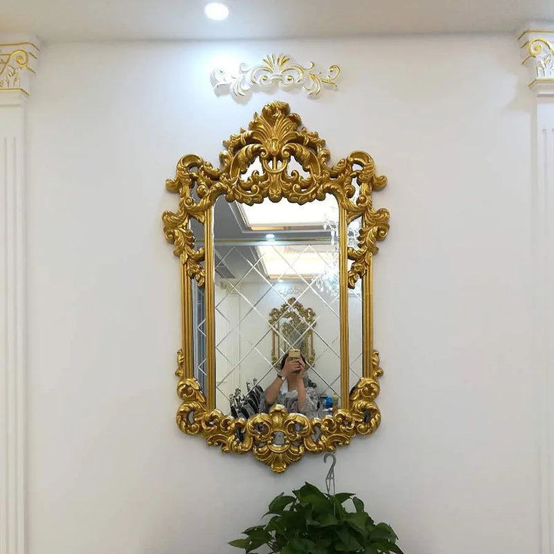 miroirs décoratifs artisanaux esthétiques pour maquillage irréguliers