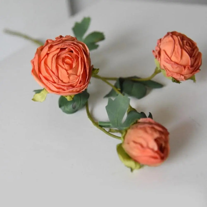 bouquet de pivoines artificielles en soie pour décoration de mariage