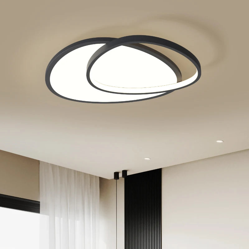 plafonnier led ultra mince design moderne pour intérieur