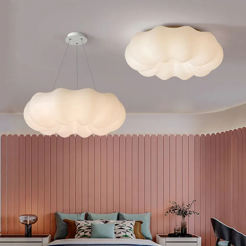 plafonnier nuage créatif moderne pour chambre d'enfant