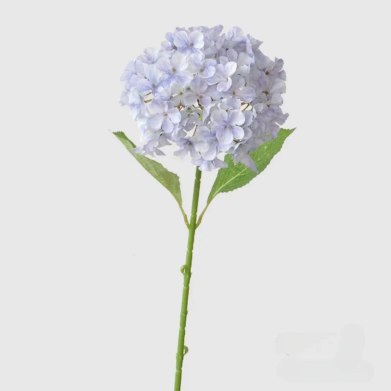 branche d'hortensia artificielle pour décoration intérieure et bureau