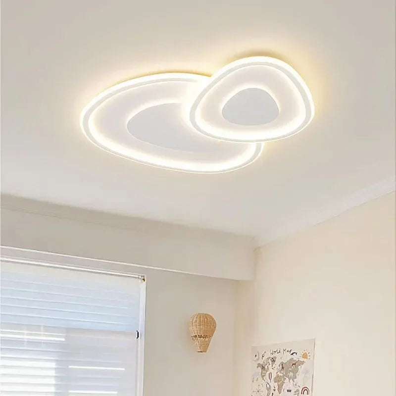 lustre moderne à leds pour décoration intérieure élégante et tendance