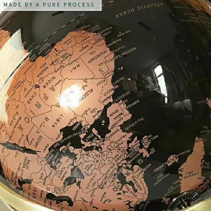 globe terrestre décoratif pour apprendre et explorer le monde