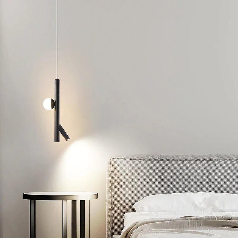 Suspension long ligne moderne minimalisme led luxe