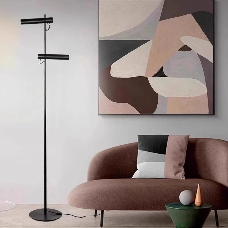 lampadaire led nordique moderne au design créatif minimaliste