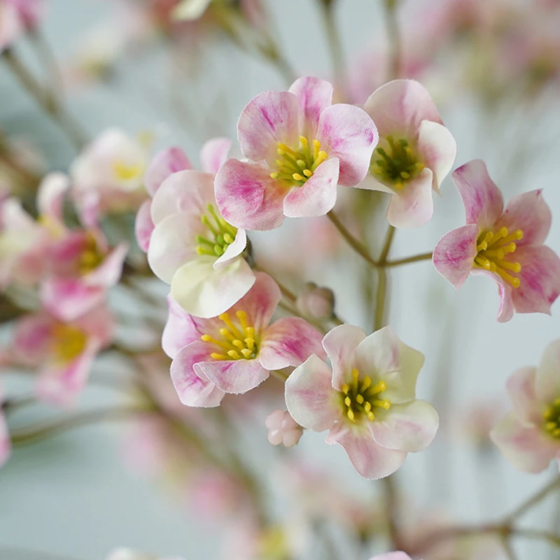 fleur de paulownia en soie artificielle pour décorations et bouquets