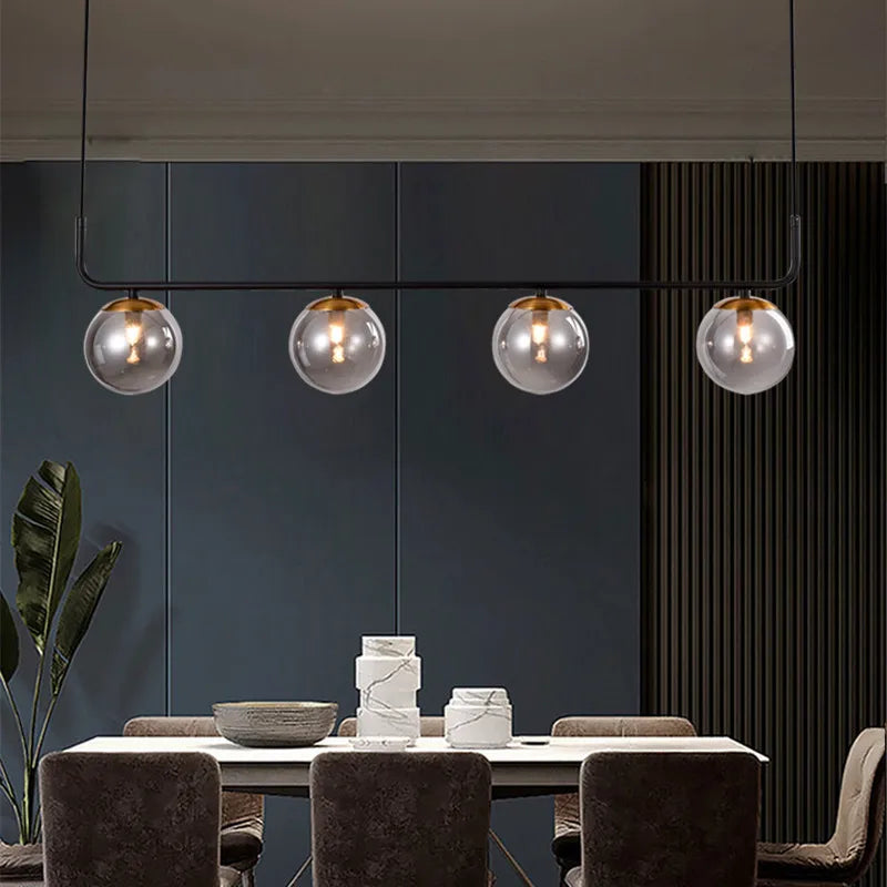 lustre moderne design nordique suspendu pour intérieur élégant