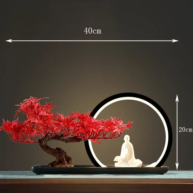 simulation arbre bonsaï pour décoration intérieure et aménagement extérieur