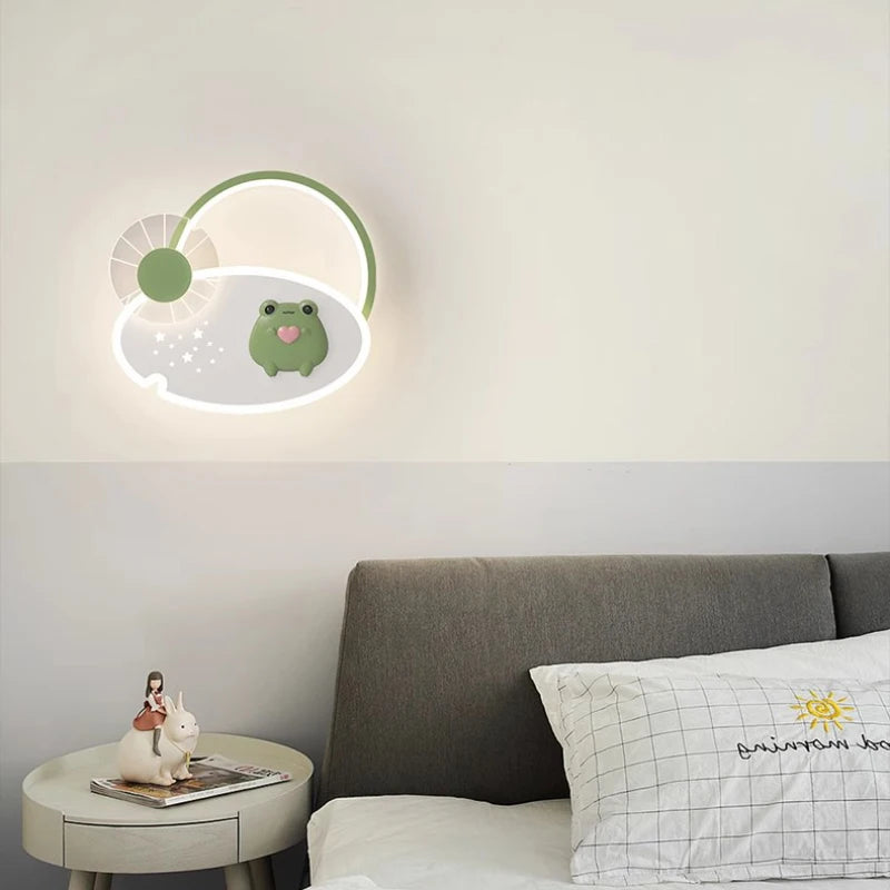 lampe de chevet mignonne pour chambre de princesse avec nœud rose