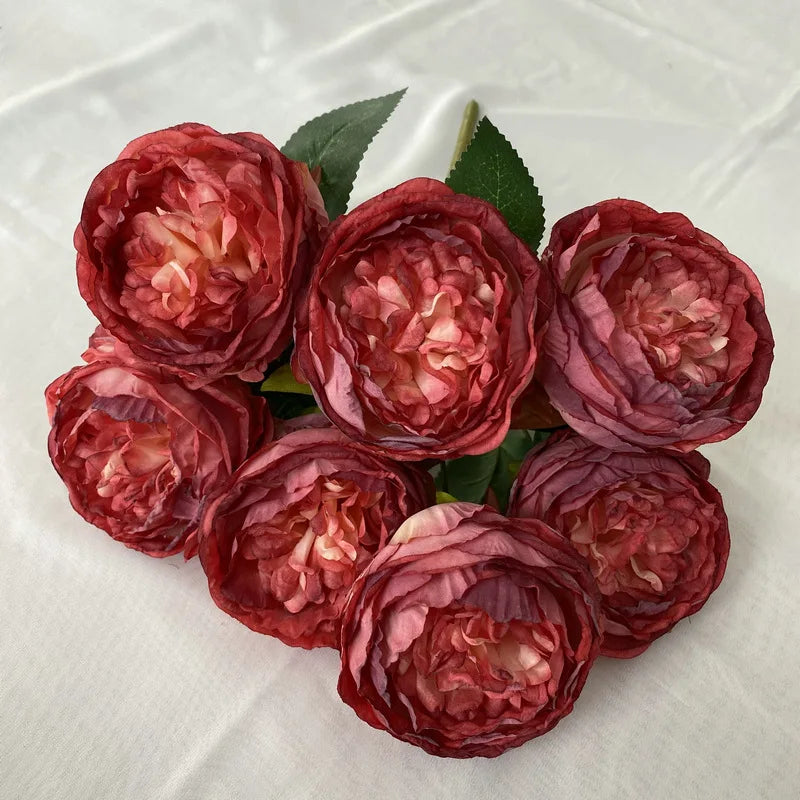 bouquet de roses artificielles décoratif pour mariage et événements