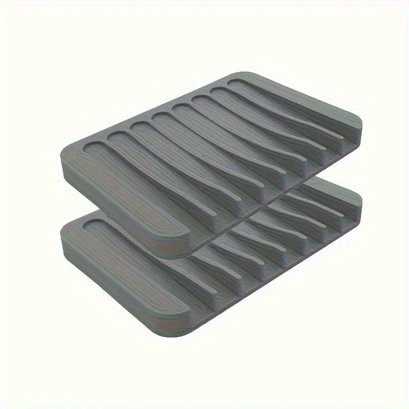 porte-savon en silicone auto-drainant pour garder savon sec