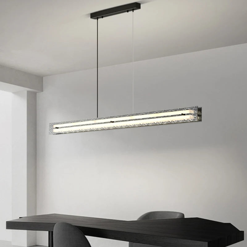 suspension led design moderne pour intérieur élégant