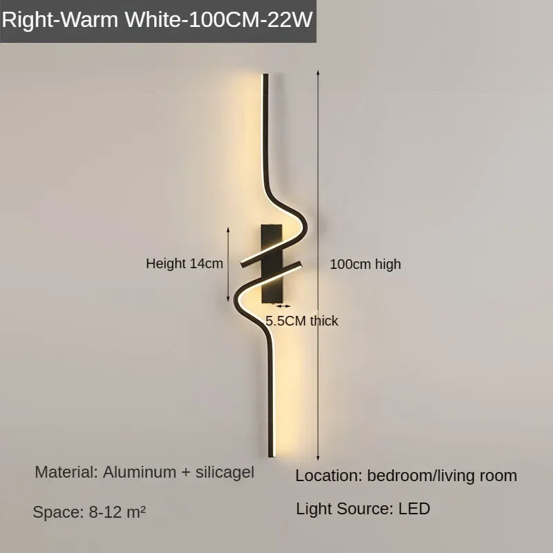 applique murale led moderne pour intérieur design élégant