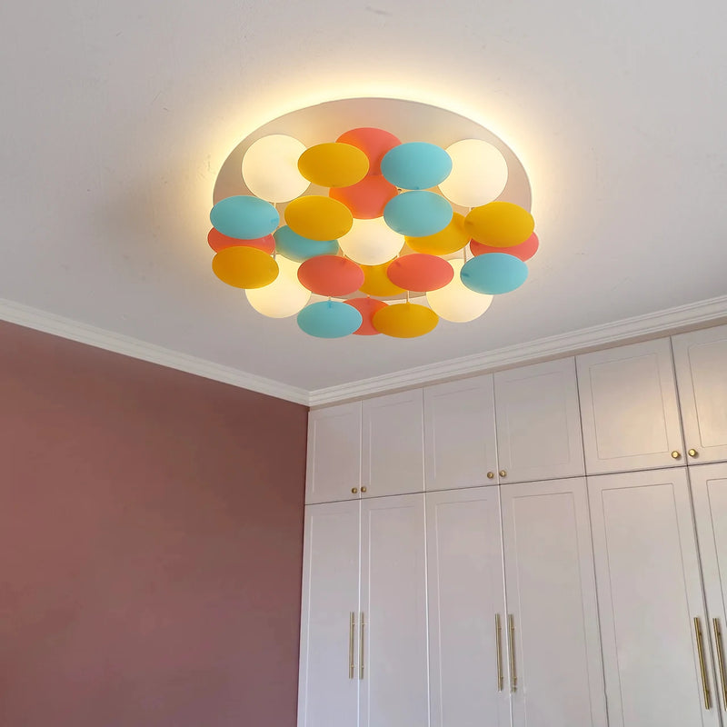 plafonnier led design romantique pour décoration artistique moderne