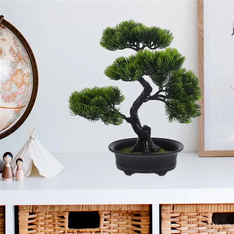 plantes de pin artificielles décoratives pour bureau et salon