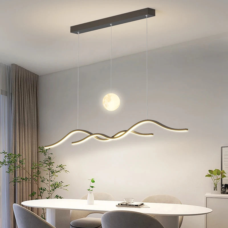 suspension modernes et minimalistes pour restaurant