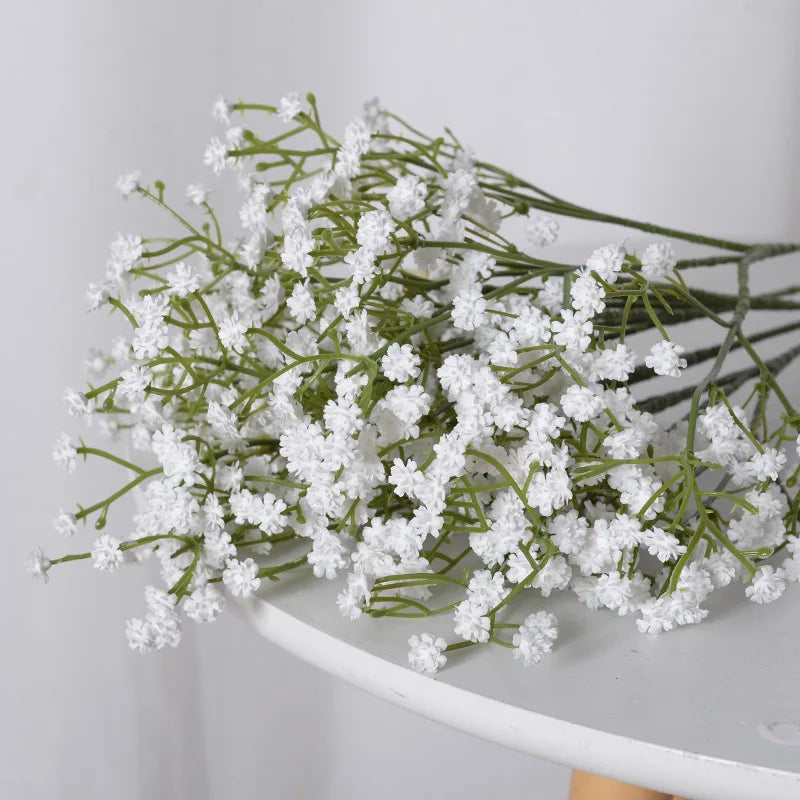 bouquet de fleurs artificielles étoiles pour fêtes et décorations