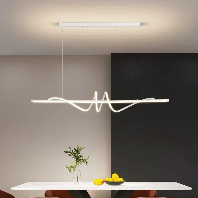 suspension à led moderne pour décoration intérieure élégante