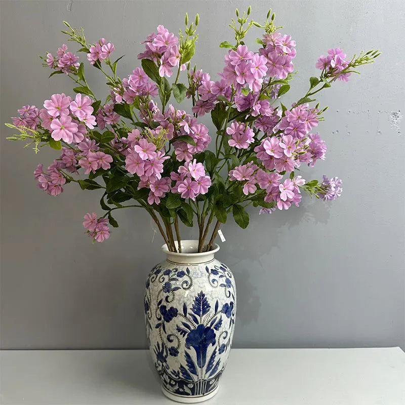 fleurs artificielles en soie pour décorations de mariage et événements