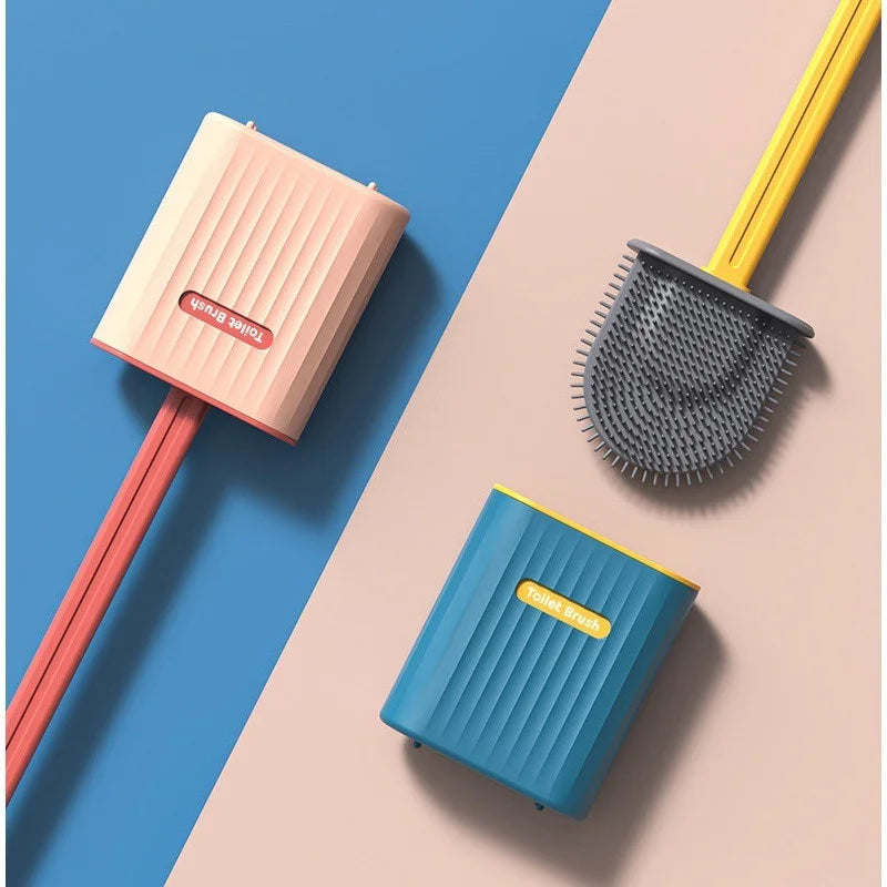 brosse de nettoyage innovante en silicone flexible et ergonomique