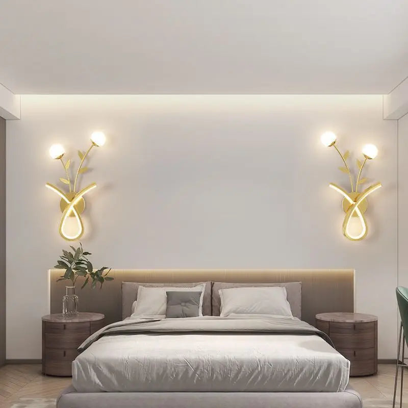 applique murale led style nordique lumière créative design moderne