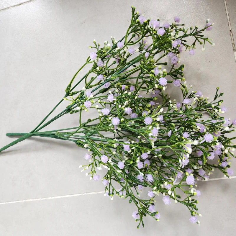 bouquets de gypsophile artificielle pour décoration intérieure et extérieure