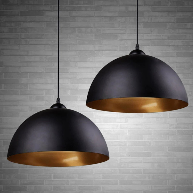 lampe suspendue rétro style industriel américain pour restaurants