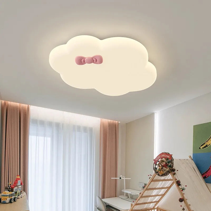 plafonnier nuage créatif pour chambre d'enfant chaleureuse