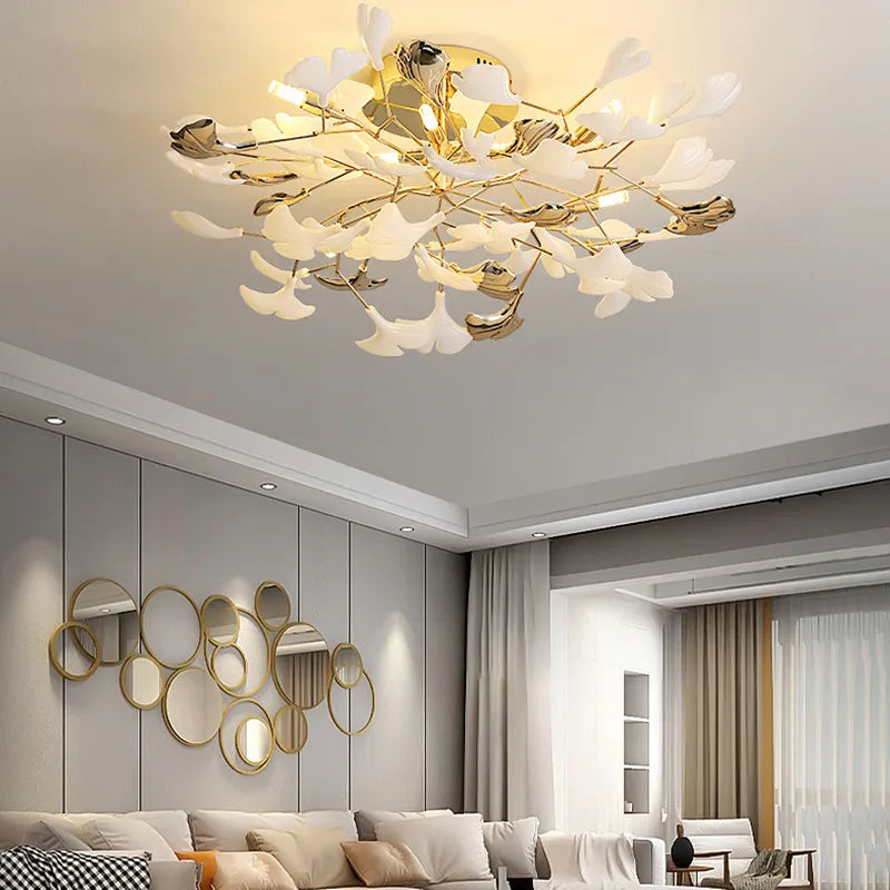 lustre moderne design nordique pour intérieur suspendu au plafond