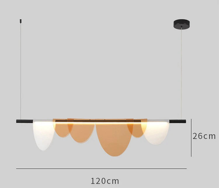 suspension à led créative pour décoration intérieure moderne