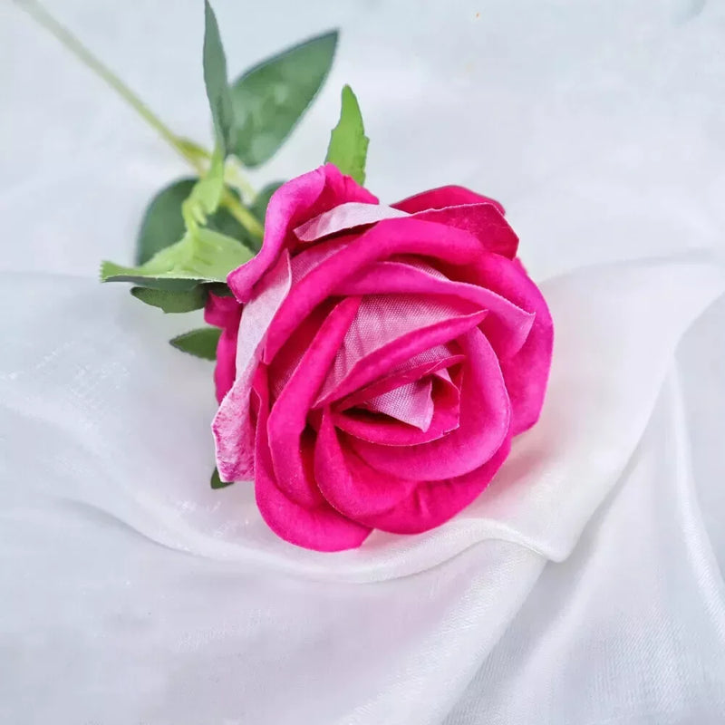 rose artificielle en soie pour décoration de mariage et événements