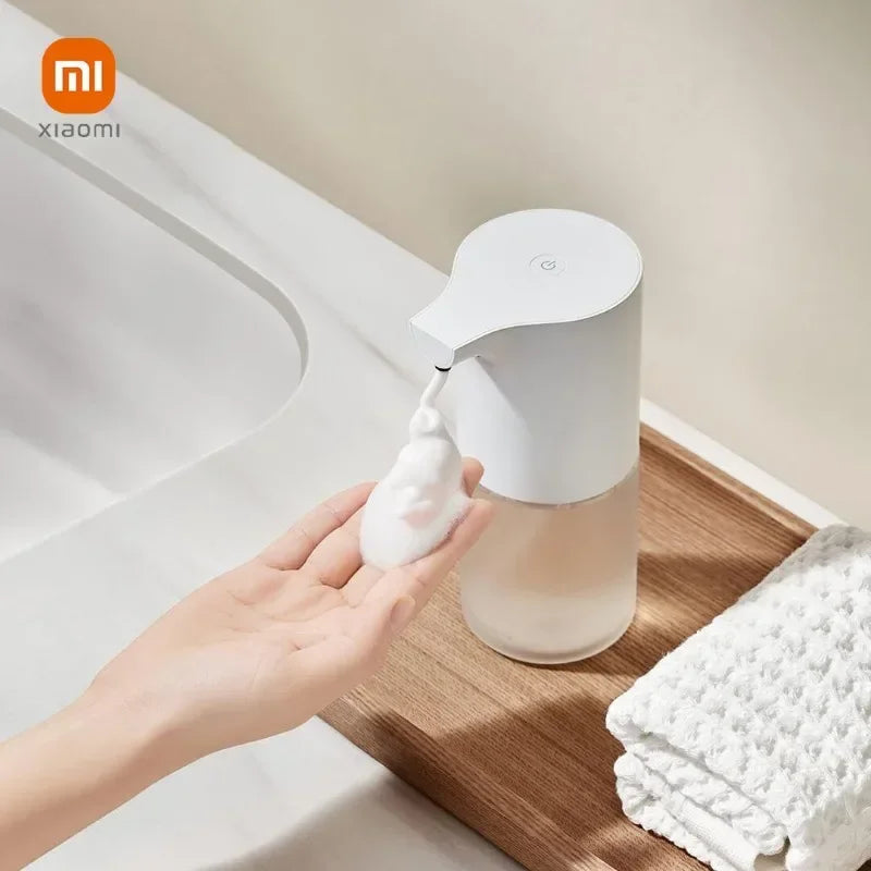 distributeur automatique de mousse rechargeable pour cuisine et salle de bain