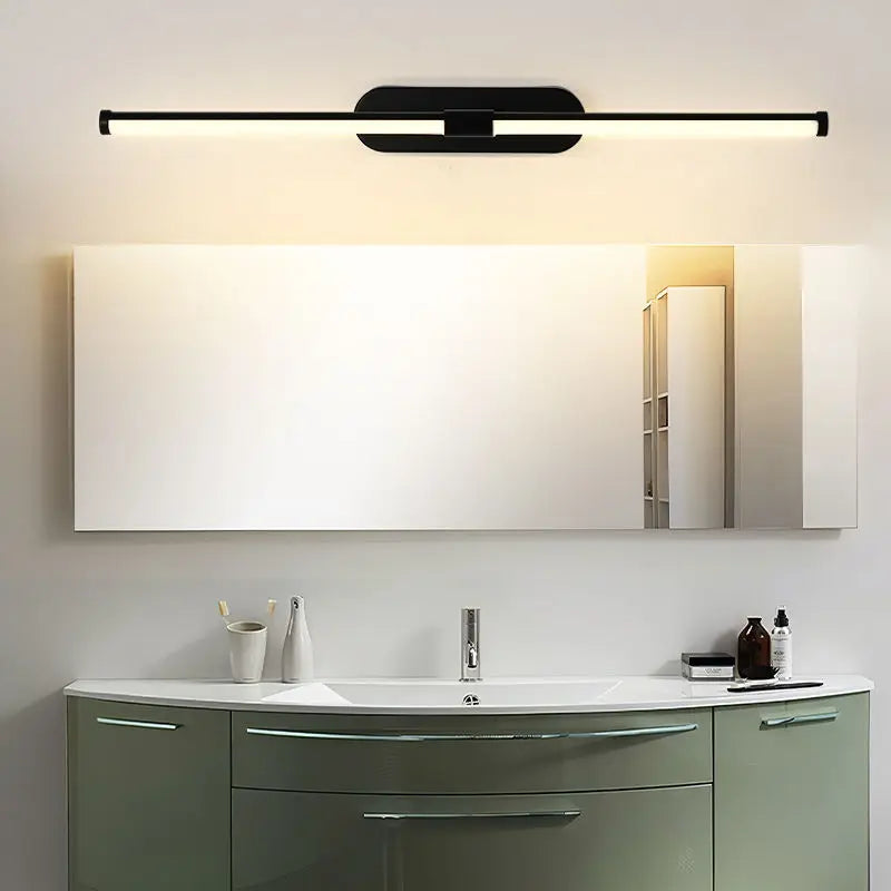 miroir cosmétique antibuée étanche avec éclairage led moderne