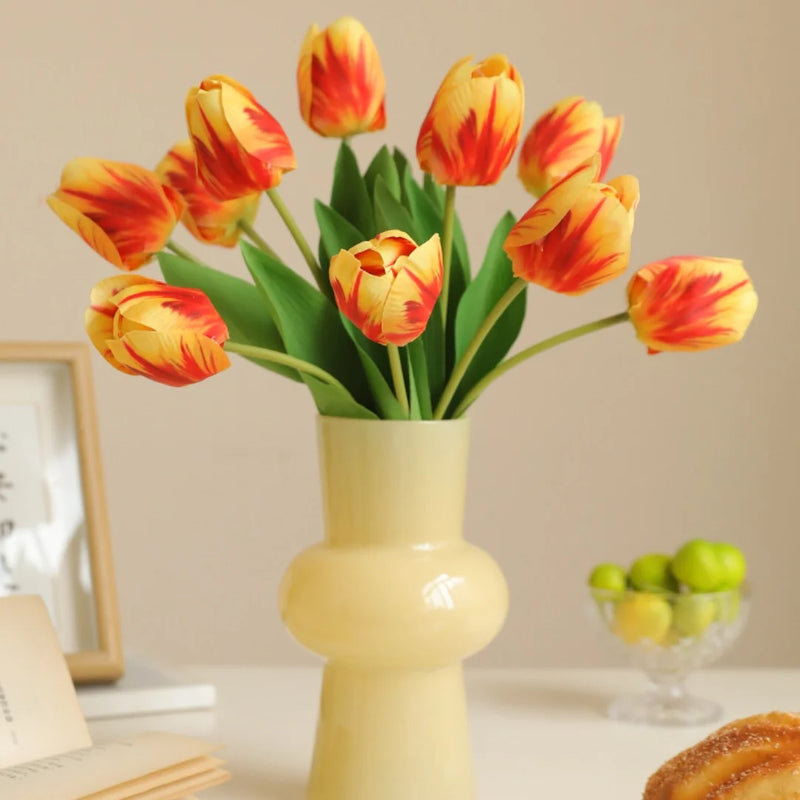 décoration de pâques tulipe en soie pour mariage et printemps