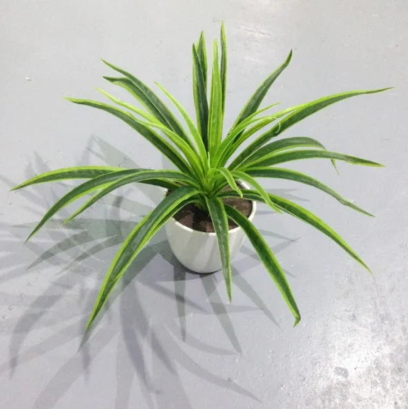 plantes artificielles chlorophytum décoratives pour intérieur sans pot