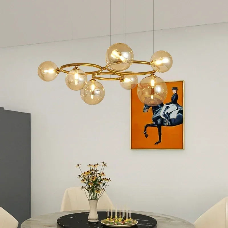 lustre design post-moderne minimaliste pour intérieur contemporain