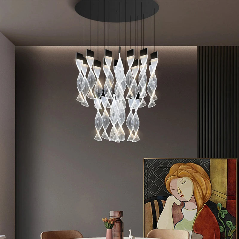 lustre décoratif pour un éclairage élégant et moderne