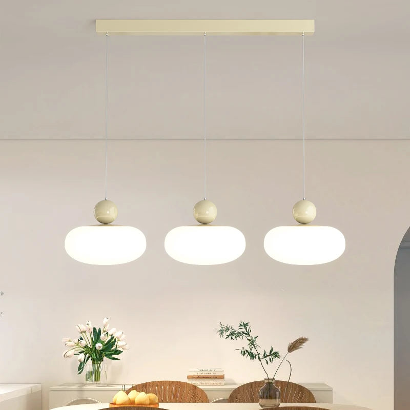 lustre led plafonnier moderne pour cuisine île bar intérieur