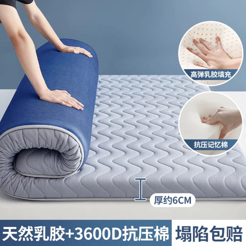 matelas latex rembourrage doux épais pour dortoir et maison