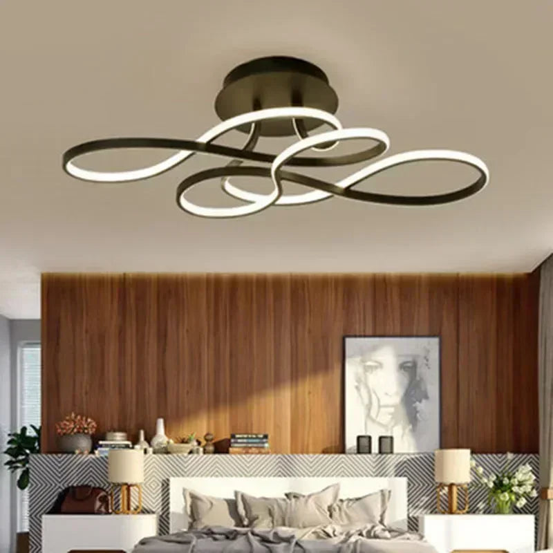 plafonnier moderne led pour décoration intérieure élégante et lumineuse