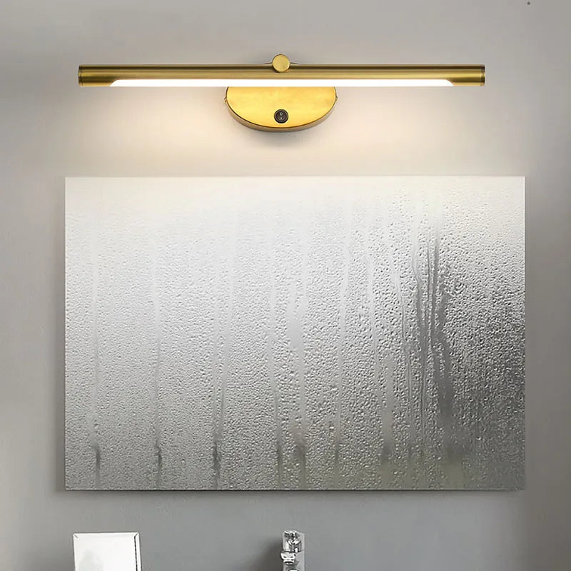 applique murale led moderne avec interrupteur tactile pour miroir