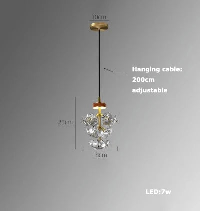 lustre moderne à LED pour un éclairage élégant et design